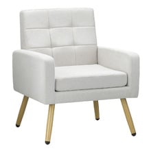 Blaise Linen-Look Armchair